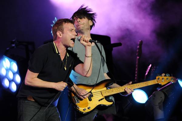 Blur at Glastonbury